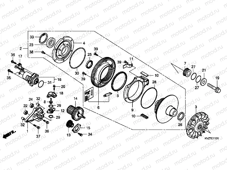 E-11-1 DRIVE FRONT (NSS250A)