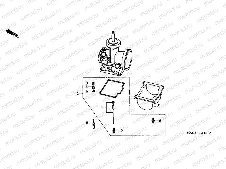E-11-1 KARB. OPTIONAL PARTS