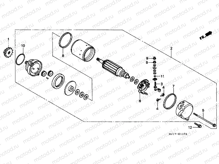 E-11-1 STARTER ENGINE (2)