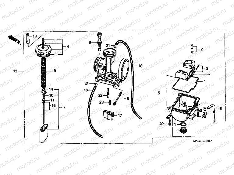 E-11 CARBURETOR