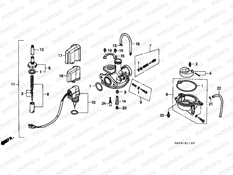 E-11 CARBURETOR