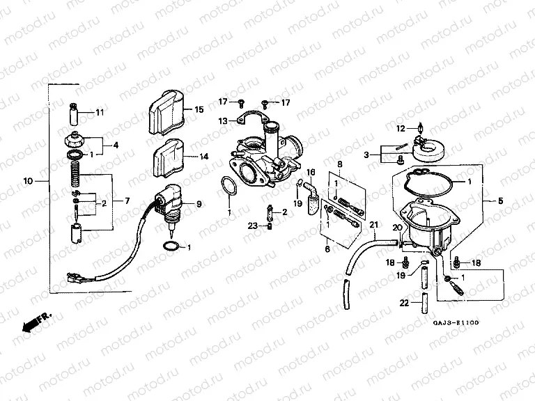 E-11 CARBURETOR