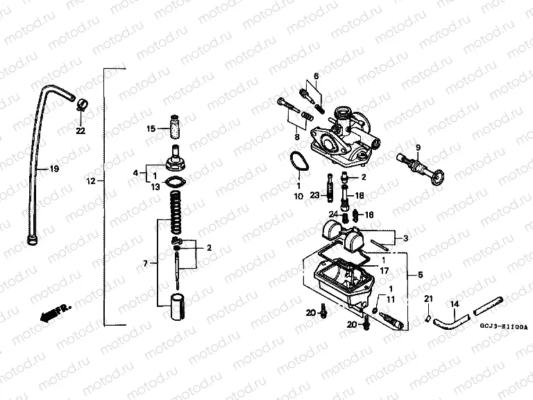 E-11 CARBURETOR