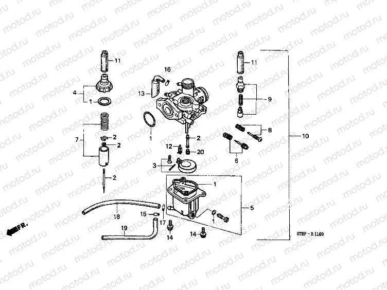 E-11 CARBURETOR