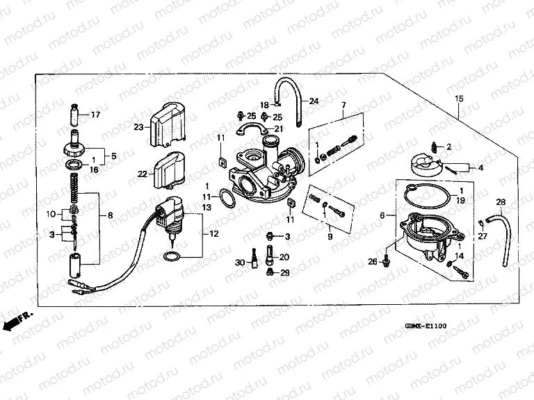 E-11 CARBURETOR