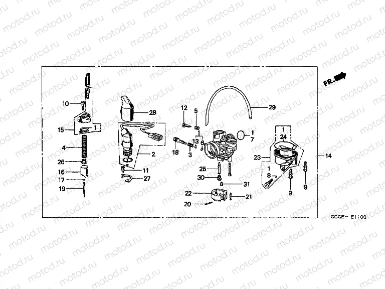 E-11 CARBURETOR