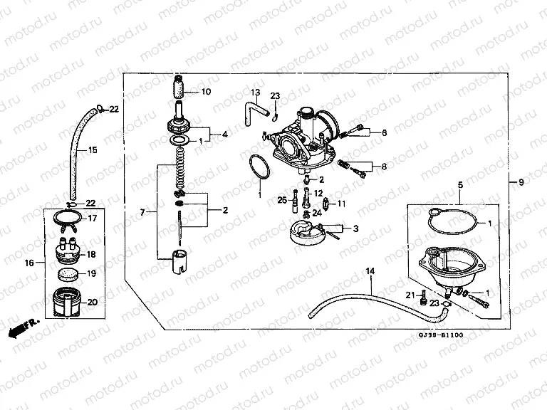 E-11 CARBURETOR