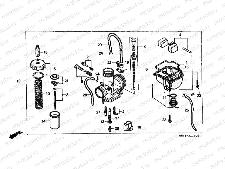 E-11 CARBURETOR