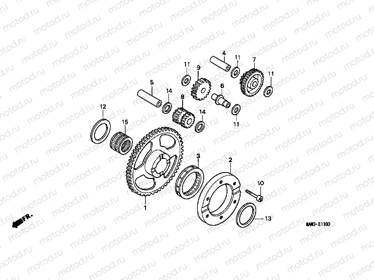 E-11 CLUTCH COUPLING START