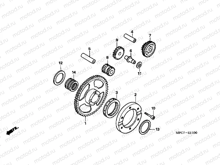 E-11 CLUTCH COUPLING START