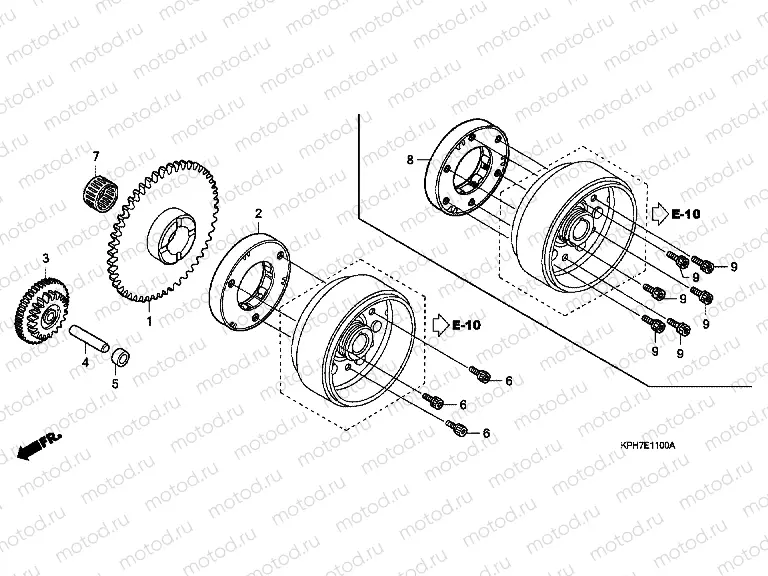 E-11 CLUTCH COUPLING START