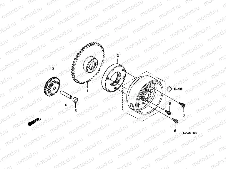 E-11 CLUTCH COUPLING START