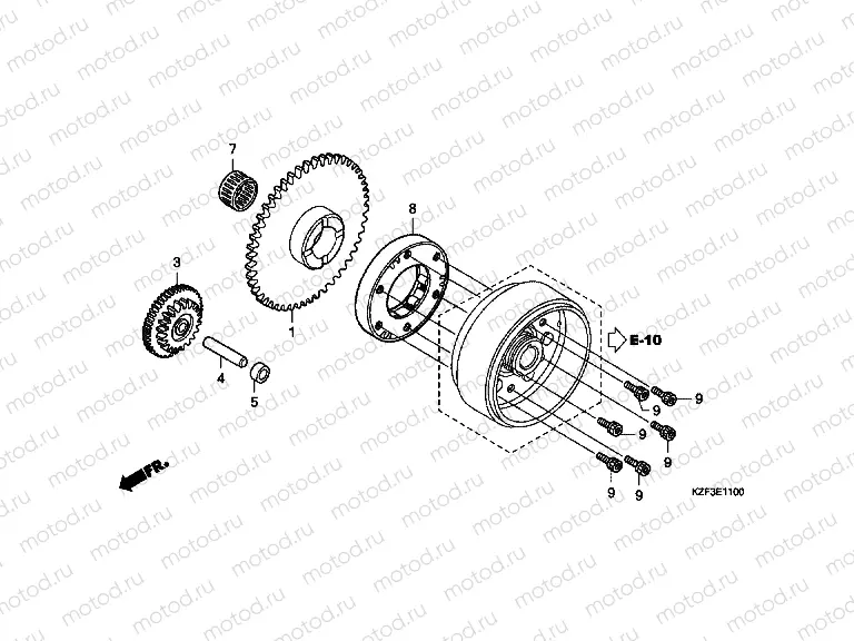E-11 CLUTCH COUPLING START