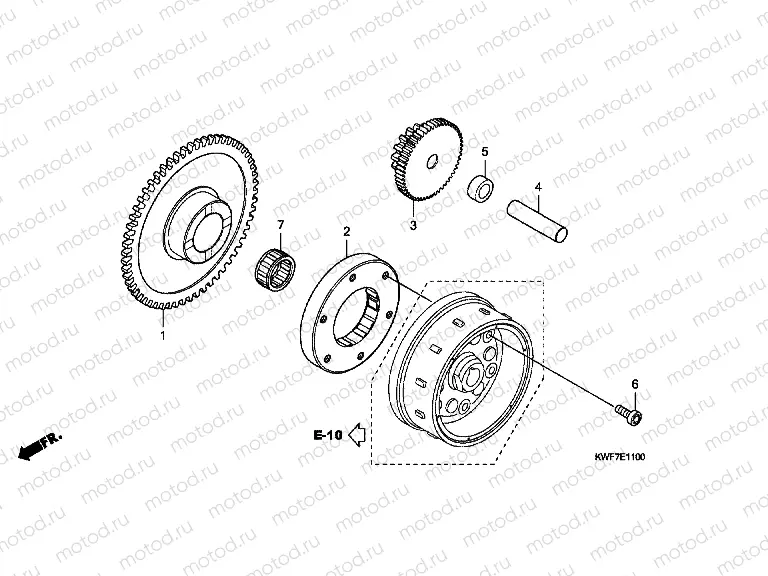E-11 CLUTCH COUPLING START