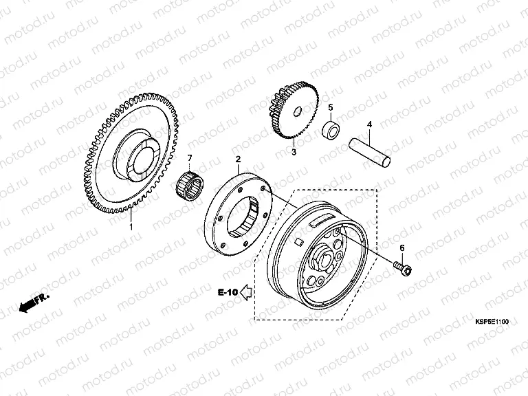 E-11 CLUTCH COUPLING START