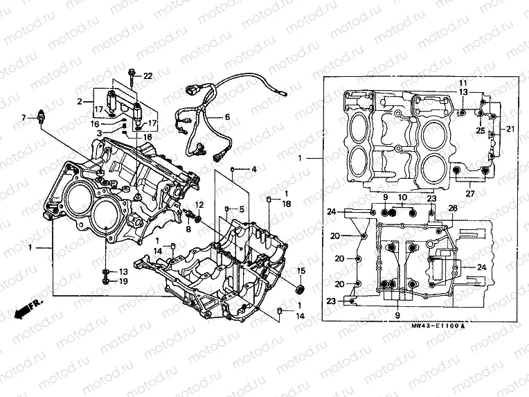 E-11 CRANKSHAFT