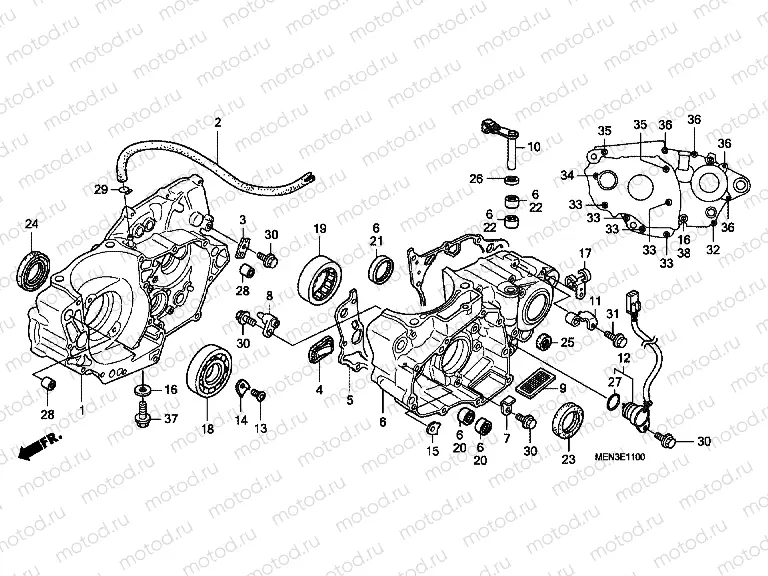 E-11 CRANKSHAFT