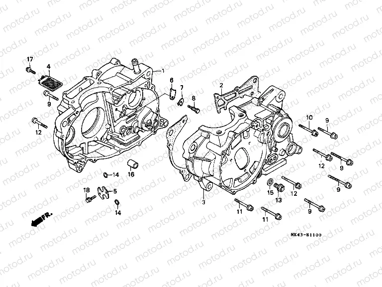 E-11 CRANKSHAFT