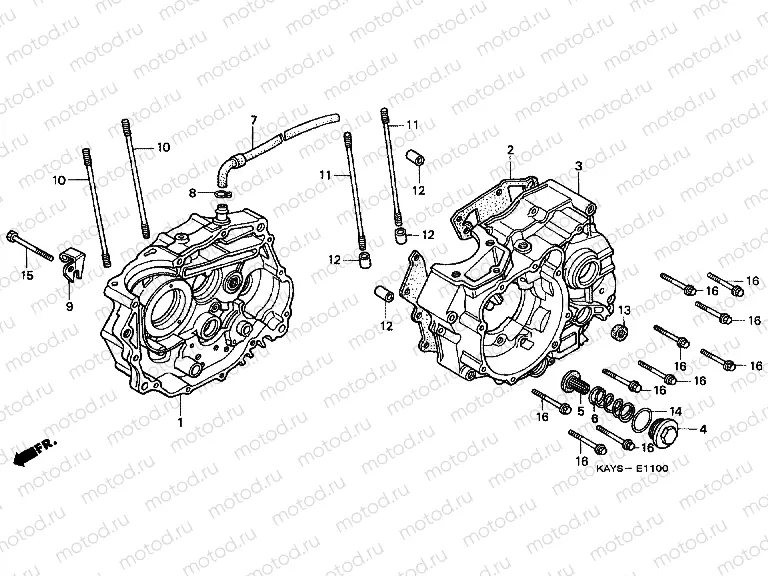 E-11 CRANKSHAFT