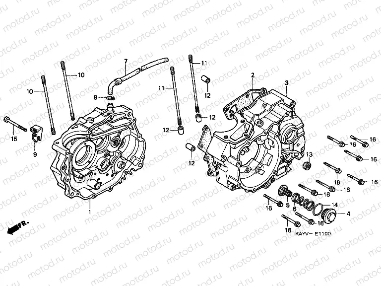 E-11 CRANKSHAFT