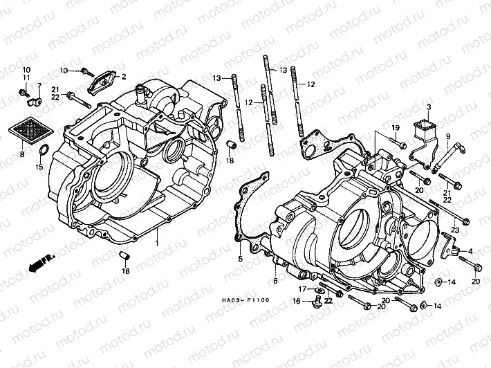E-11 CRANKSHAFT