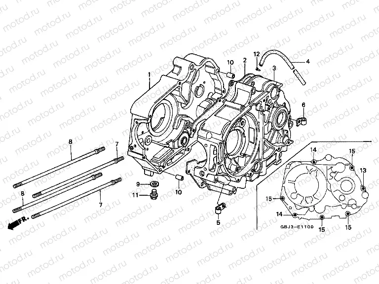 E-11 CRANKSHAFT