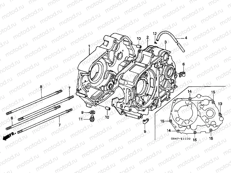 E-11 CRANKSHAFT