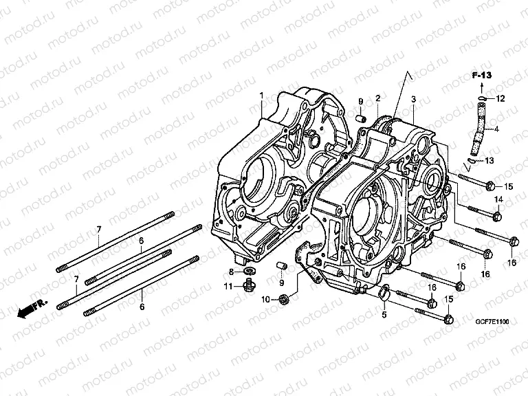 E-11 CRANKSHAFT