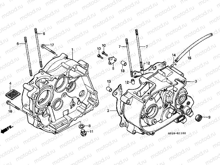 E-11 CRANKSHAFT