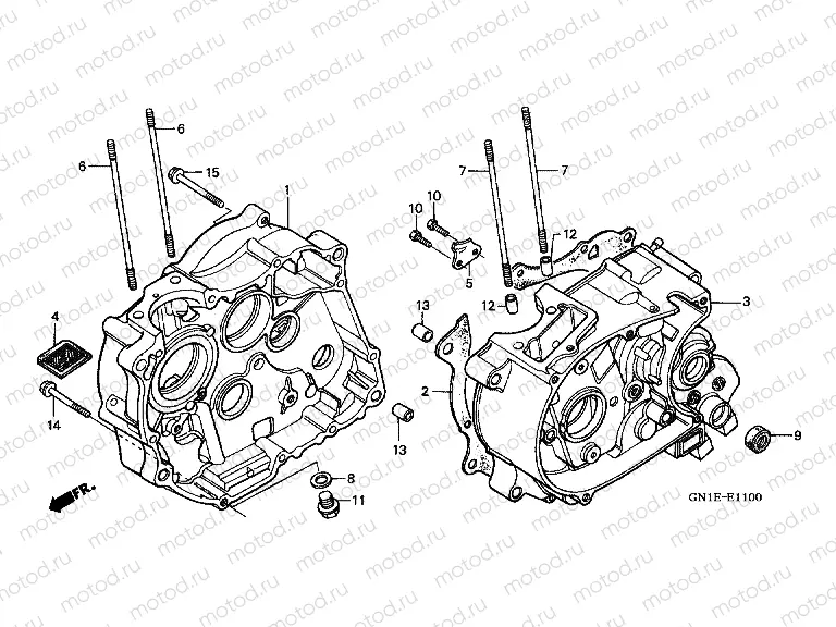 E-11 CRANKSHAFT