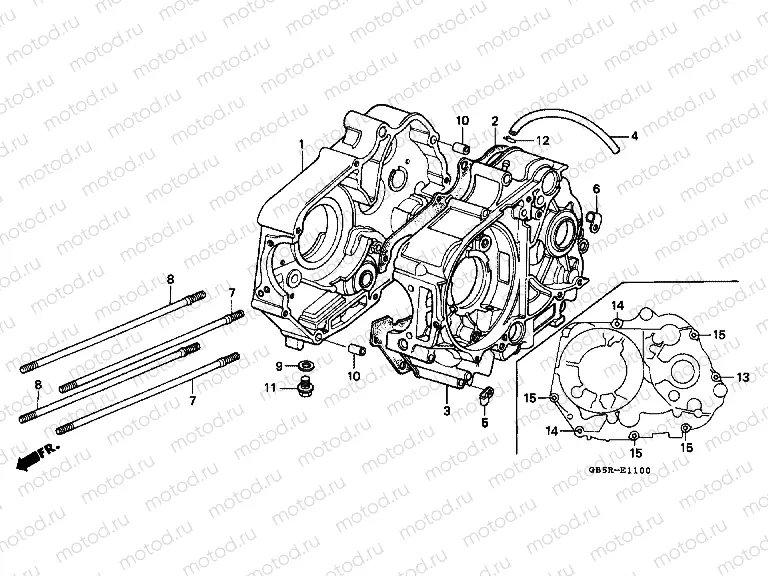 E-11 CRANKSHAFT