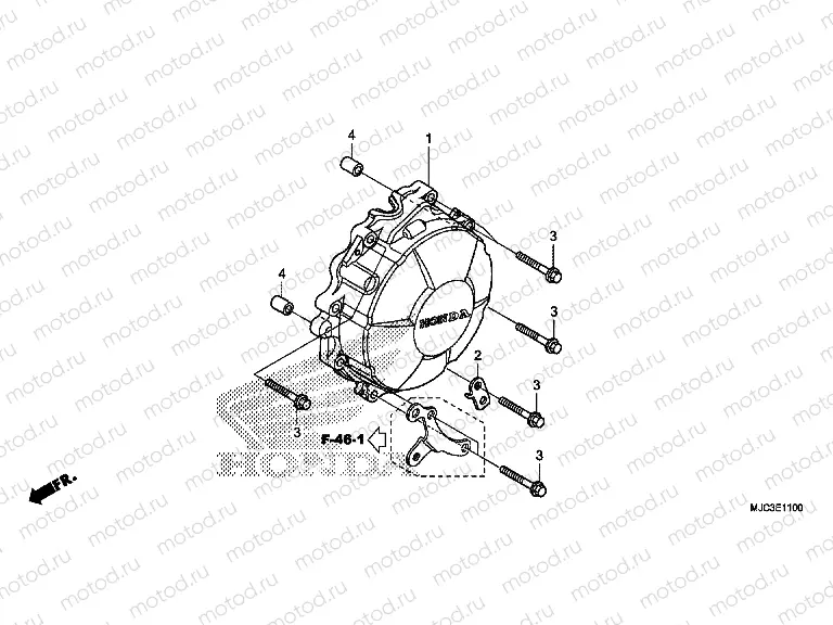 E-11 GENERATOR COVER