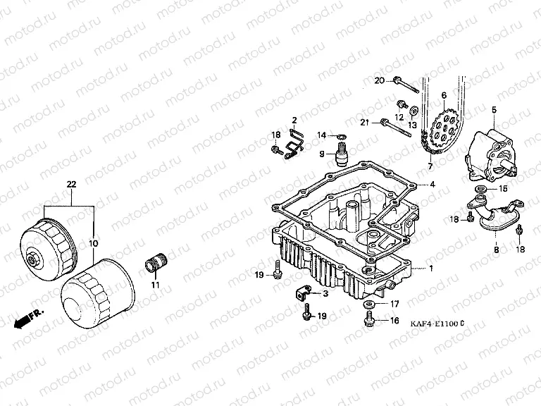 E-11 OIL PUMP