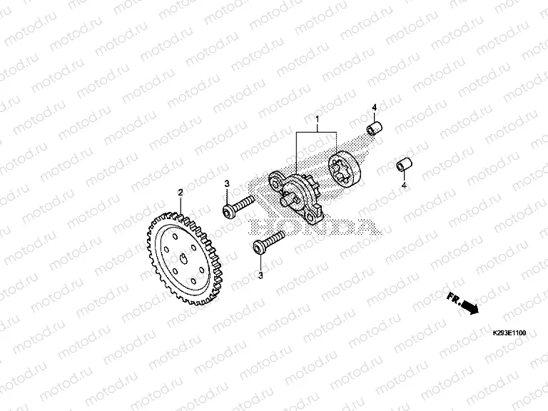 E-11 OIL PUMP