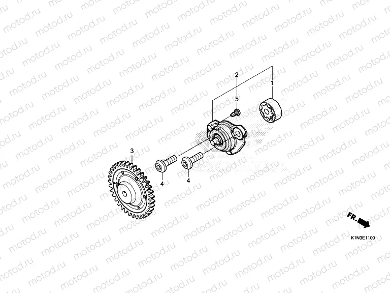 E-11 OIL PUMP