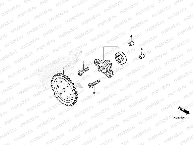 E-11 OIL PUMP