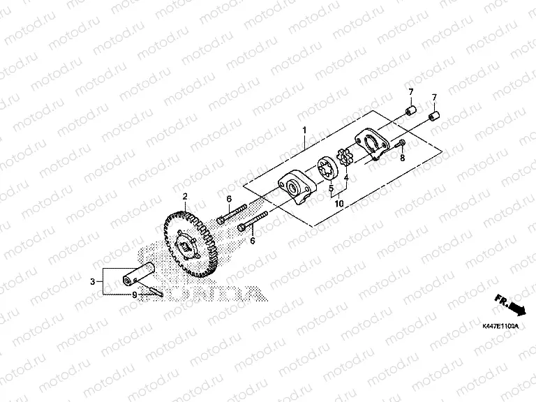 E-11 OIL PUMP