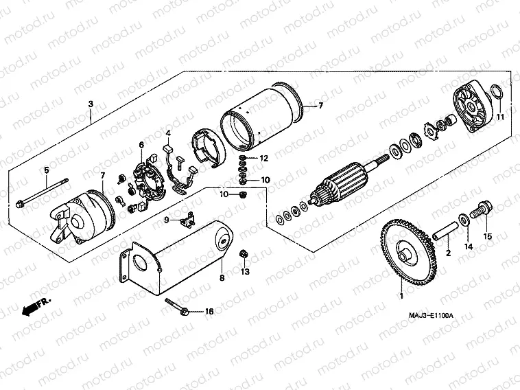 E-11 STARTER ENGINE