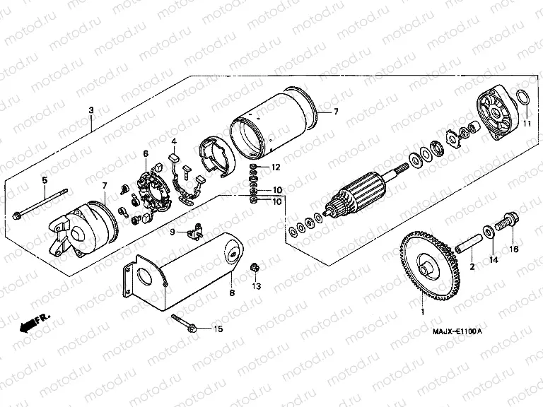 E-11 STARTER ENGINE