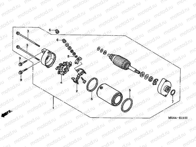 E-11 STARTER ENGINE