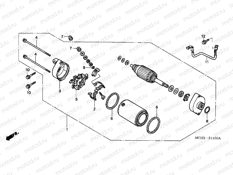 E-11 STARTER ENGINE