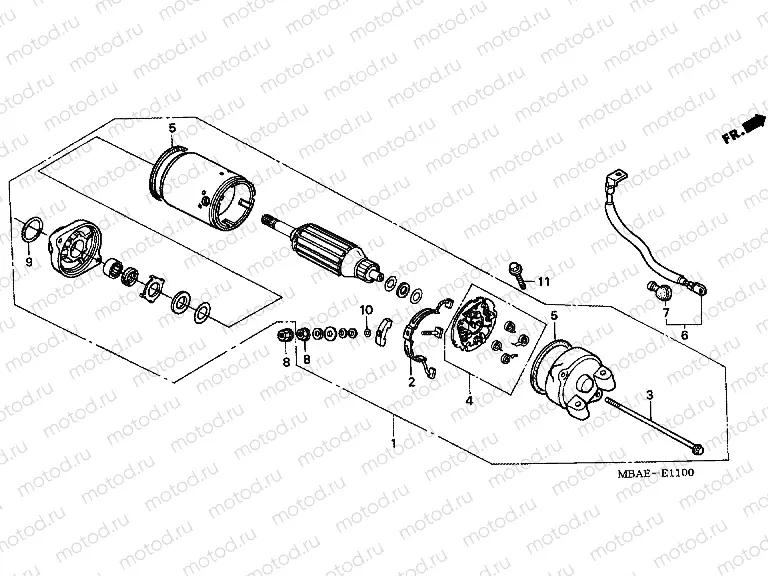 E-11 STARTER ENGINE