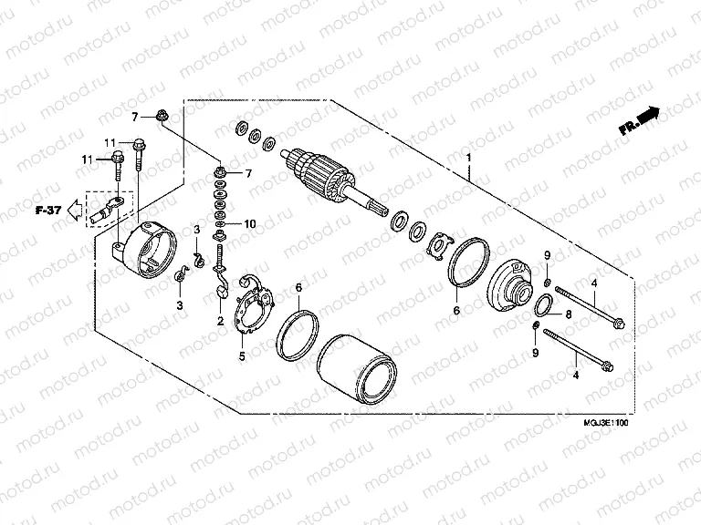 E-11 STARTER ENGINE