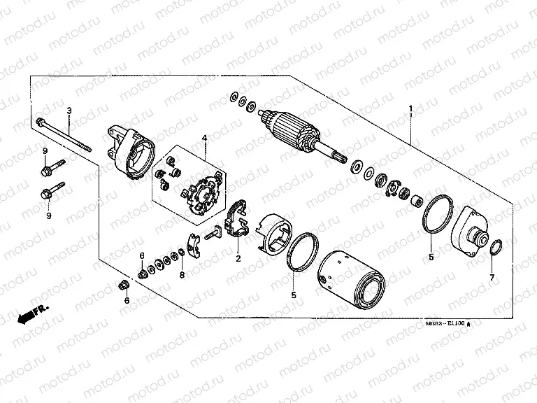 E-11 STARTER ENGINE
