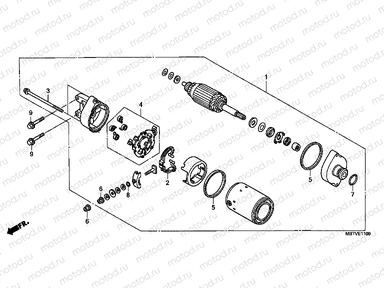 E-11 STARTER ENGINE