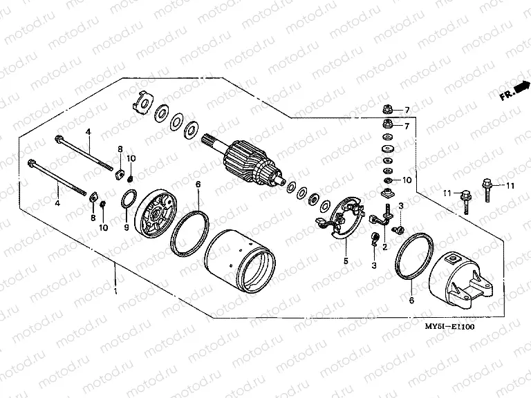 E-11 STARTER ENGINE