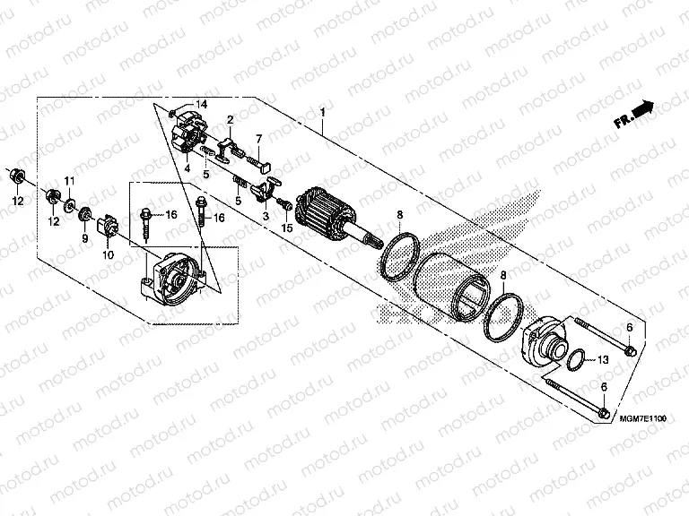 E-11 STARTER ENGINE
