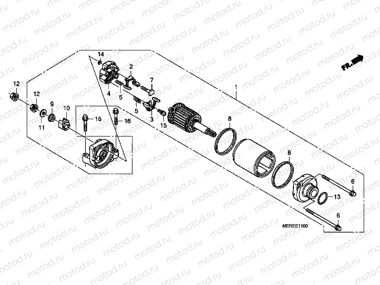 E-11 STARTER ENGINE