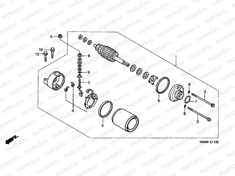 E-11 STARTER ENGINE