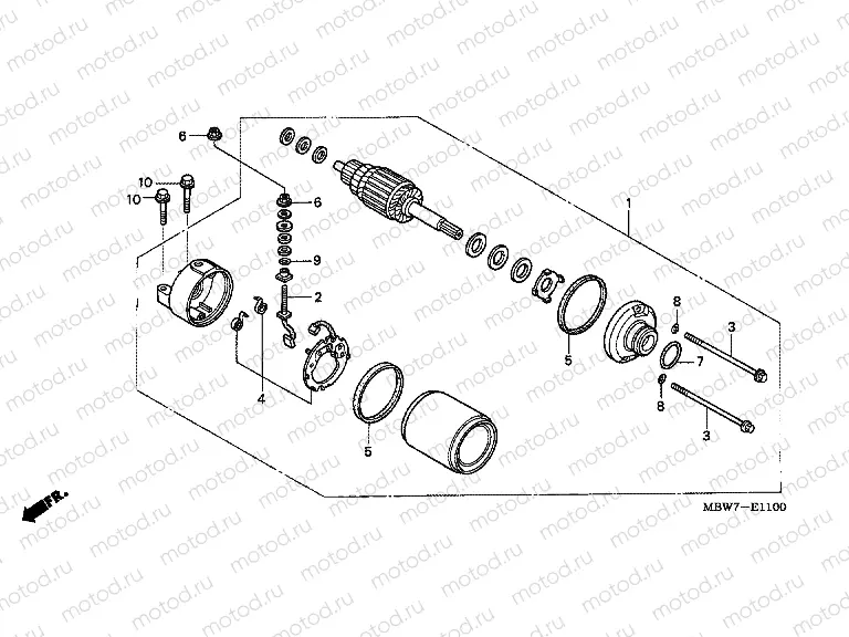 E-11 STARTER ENGINE
